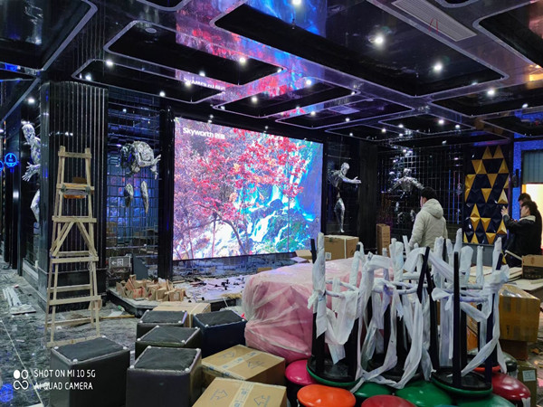 文成室内P2.5全彩显示屏