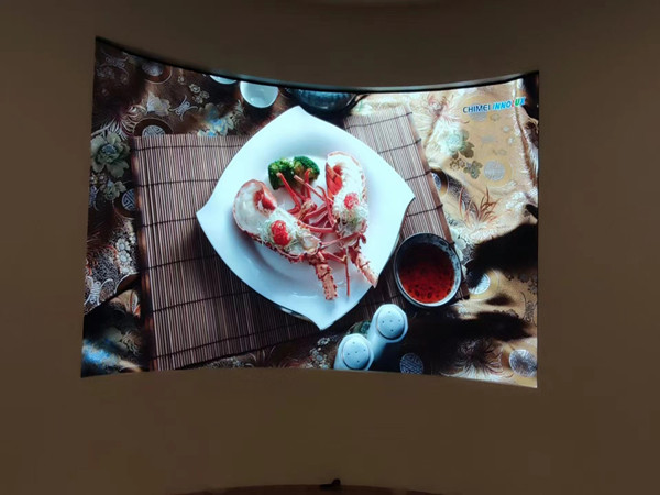 文成室内P2.5弧形LED屏